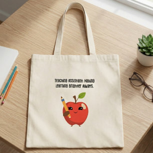 Onderwijsassistent Maakt Leren Helderder Tote Bag