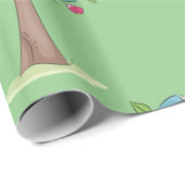 Onderwijsboom van kennis met boeken cadeaupapier (Rol Hoek)