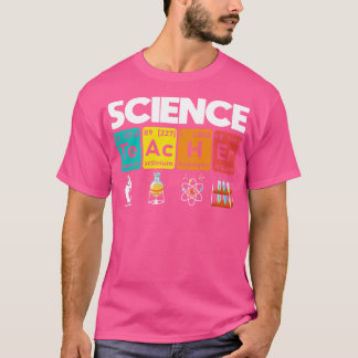 Onderwijsonderdelen voor de wetenschap t-shirt