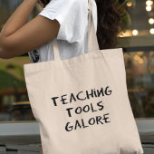 Onderwijstools Galore Grappig Leraar Gift Tote Bag