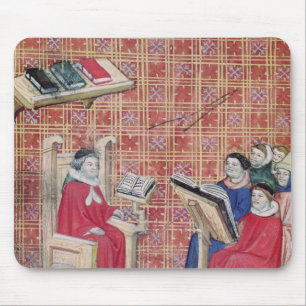 Onderwijzen van de verschillende delen van de mens muismat