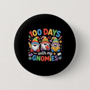 Onderwijzer Kinderen Kabouter 100 Dagen School Ronde Button 5,7 Cm