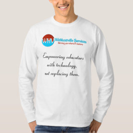 Onderwijzers mondig maken via technologie-T-shirts T-shirt