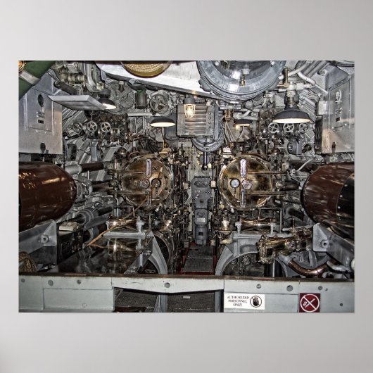 Onderzeeboot Torpedo Room - Pearl Harbour Poster (Voorkant)