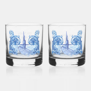 Onderzeeboot Whisky Glazen Cadeaubox