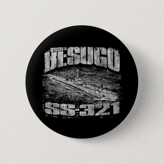 Onderzeeër Besugo Ronde Button Button (Voorkant)