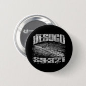 Onderzeeër Besugo Ronde Button Button (Voorkant /achterkant)