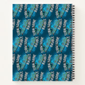 Onderzeeër, kerstbal, kerst notitieboek (Achterkant)