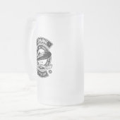 onderzeeër matglas bierpul (Voorkant links)