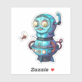 Onderzeeër Matryoshka Sticker