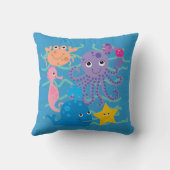 Onderzees avontuur kussen (Achterkant)