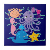 Onderzees avontuur tegeltje (Voorkant)