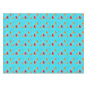 Onderzeese Goldfish Kerstmis Tafelkleed (Voorkant (Horizontaal))