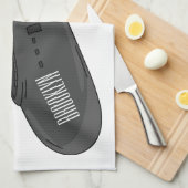 Onderzeese illustratie van cartoon  theedoek (Quarter Fold)