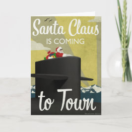 Onderzeese kerstkaart kaart