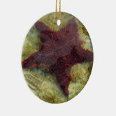 Onderzeese kreeften op de Bahama's Keramisch Ornament (Rechts)