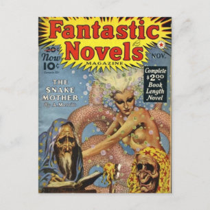 Onderzeese slangen briefkaart