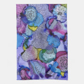 Onderzeese Tuin Keukenhanddoek (Verticaal)