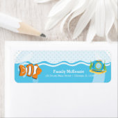 Onderzeese vissen etiket (Insitu)