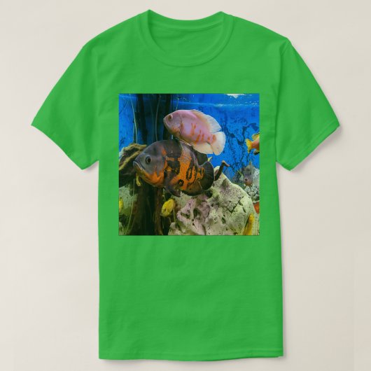 Onderzeese vissen t-shirt (Design voorkant)