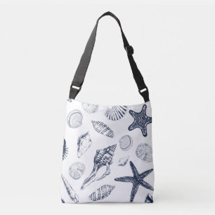 Onderzeese wezens crossbody tas
