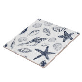 Onderzeese wezens tegeltje (Zijkant)