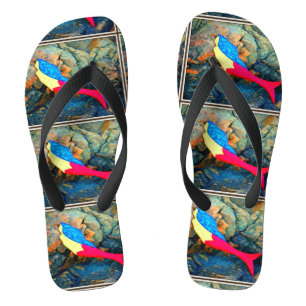 onderzeese zeemeermatten teenslippers