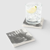 Onderzetter Amerikaanse Boots (Zijkant)