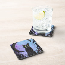 Onderzetter - Black Magic