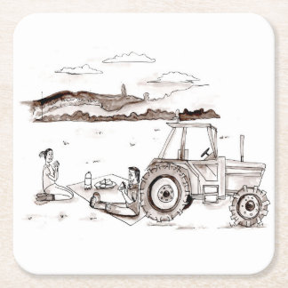 Onderzetter - Boerderij Picnic