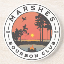 Onderzetter Bourbon Club