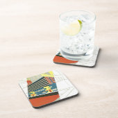 Onderzetter Deco Skyscraper Concrete City (Rechterzijde)