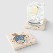 ONDERZETTER : EGON SCHIELE : SEATED VROUW (Zijkant)