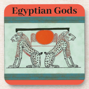Onderzetter Egyptische goden