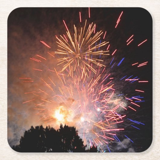 Onderzetter Fireworks Paper (Voorkant)