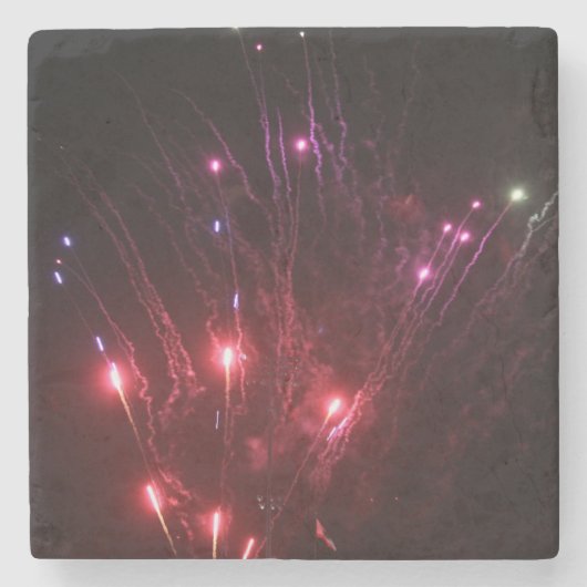 Onderzetter Fireworks Stone (Voorkant)