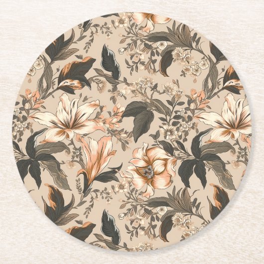 Onderzetter flessenrondpapier (Voorkant)