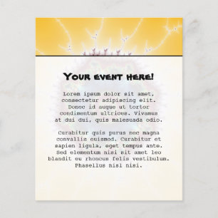 Onderzetter - Fractal Art Flyer