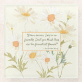 Onderzetter - Friendly Daisies (Voorkant)