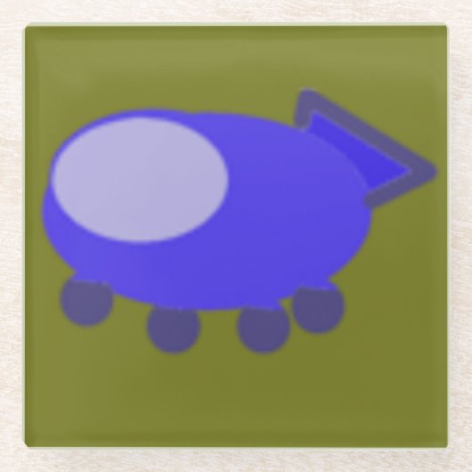 Onderzetter Glazen Onderzetter (Voorkant)