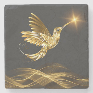 Onderzetter Gold Hummingbird