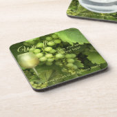 Onderzetter groene witte wijn (Linkerzijde)