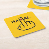 Onderzetter Halal Flip (Schuin)