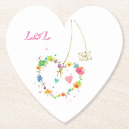 Onderzetter in papieren vorm