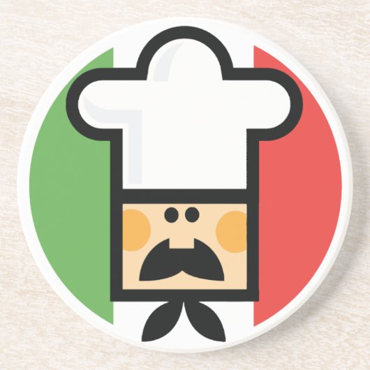 Onderzetter Italiaans Man (Voorkant)