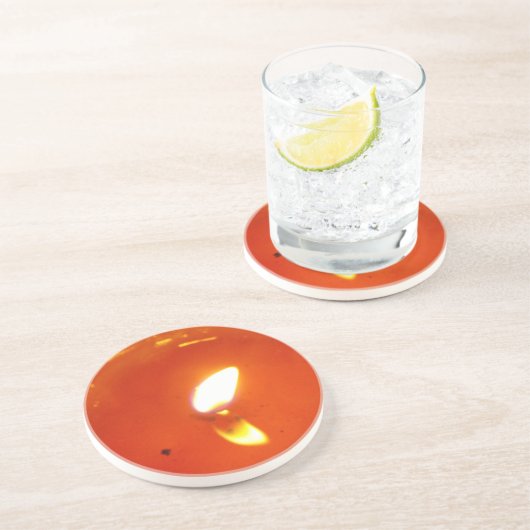 Onderzetter kaars (Zijkant)