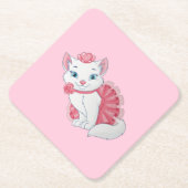 Onderzetter kat papier (Voorkant)
