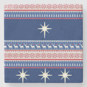 Onderzetter kerst met marmer Stone