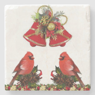 Onderzetter kerst met marmer Stone