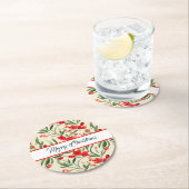 Onderzetter kerstflessenpapier (Insitu)